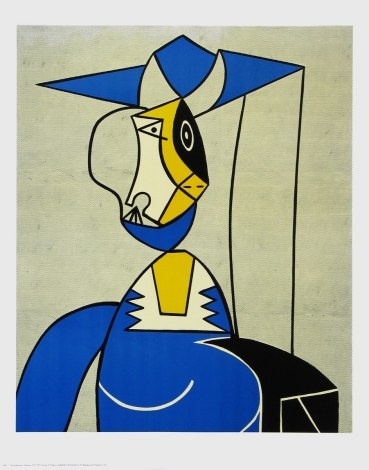 Lichtenstein Roy; Femme au Chapeau