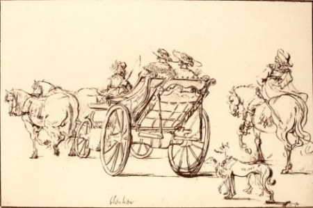 Blecker Gerrit Claesz; Damen auf der Reise