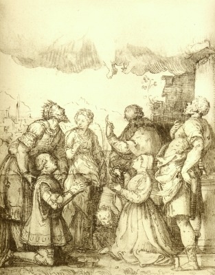 Campi Giulio; Franzesco Sforza u. Bianca M.Visconti v.d.Madonna