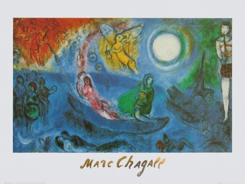 Chagall Marc; Das Konzert - 1957