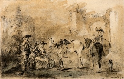 Chantreau J; Die Rast nach der Jagd