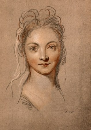 Coypel Antoine; Frauenporträt
