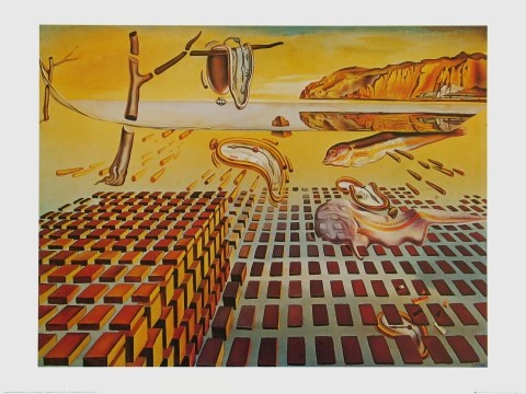 Dali Salvador; The Desintegration of the Persistence of Memory