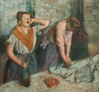 Degas Edgar; Die Büglerinnen