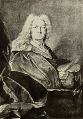 Ferretti Giovanni Domenico; Selbstportrait vom Jahre 1730