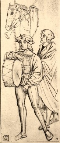 Holbein Hans; Studies of Figures