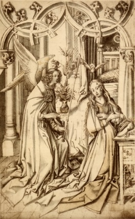Holbein Hans; The Annunciation