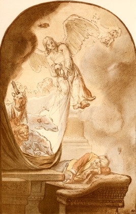 Hoogstraeten Samuel; Vision des Heiligen Petrus