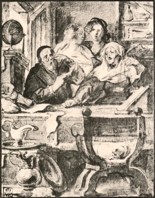 Jordaens Jakob; Der Antiquitätenhändler