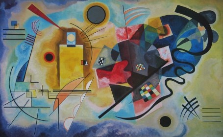 Kandinsky Wassily; Gelb, Rot, Blau