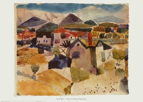 Klee Paul; Ansicht von Saint-Germain