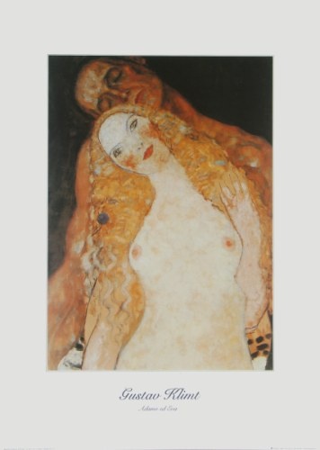 Klimt Gustav; Adam und Eva