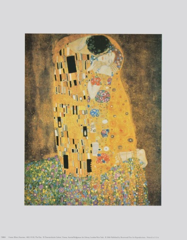 Klimt Gustav; Der Kuss