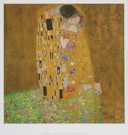 Klimt Gustav; Der Kuss