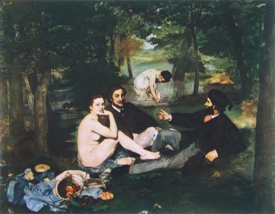 Manet Édouard; Frühstück im Freien