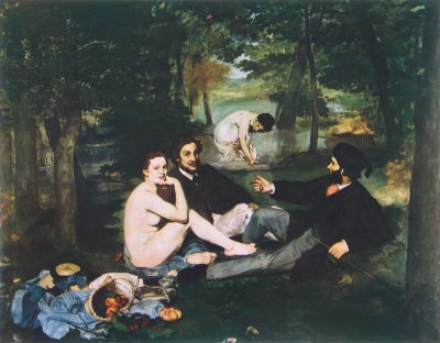 Manet Édouard; Frühstück im Freien