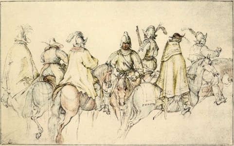 Martsen de Jonge Jan; Schwedische und Ungarische Reiter