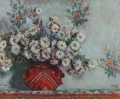 Monet Claude; Chrysanthemen
