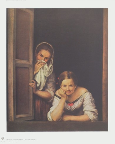 Murillo Bartolomé Estéban; Mädchen und Zofe