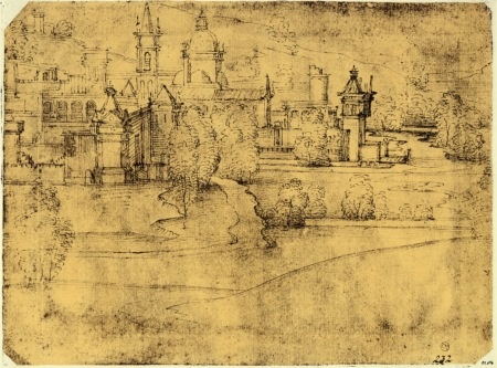 Perugino Pietro; Stadtansicht