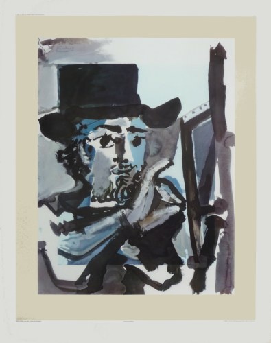 Picasso Pablo; Der Maler bei der Arbeit