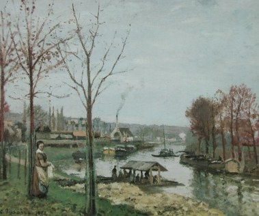 Pissarro Camille; Das Waschhaus in Pontoise
