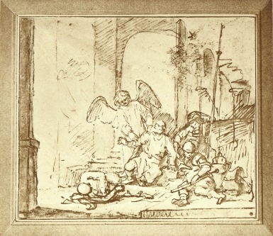 Rembrandt Harmensz van Rijn; Befreiung Petri