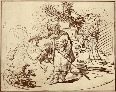 Rembrandt Harmensz van Rijn; Juda und Thamar