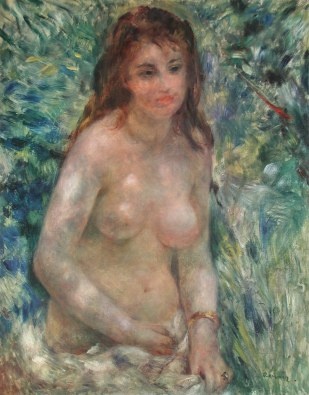 Renoir Pierre-Auguste; Mädchen in der Sonne - Nu au Soleil