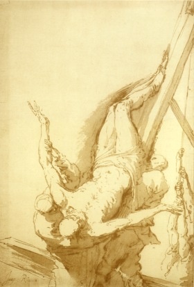Ribera Jusepe; Martyrium des hl.Petrus