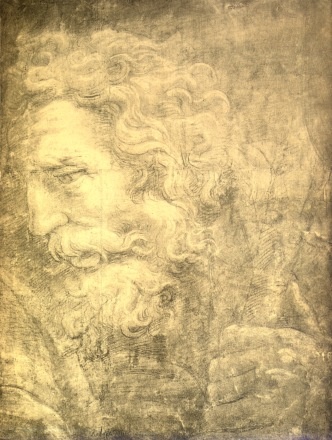 Romano Giulio; Kopf des Heiligen Joseph
