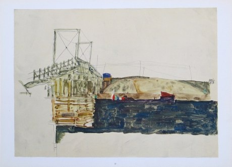 Schiele Egon; Die Brücke - 1912