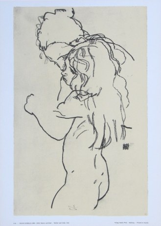 Schiele Egon; Mutter und Kind - 1918