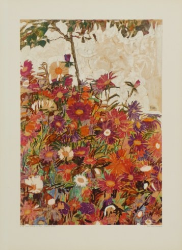 Schiele Egon; Blumenfeld