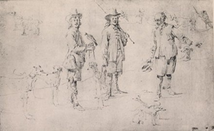 Teniers David; Jäger und Hirten