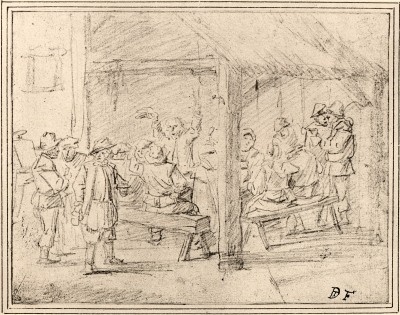 Teniers David; Trinkgelage