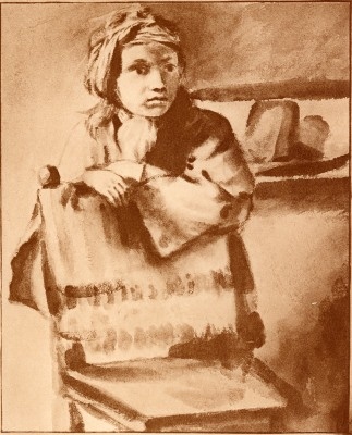 Ter Borch Gerard; Studie : Ein Mädchen