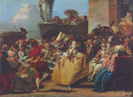Tiepolo Domenico; Karneval-Szene