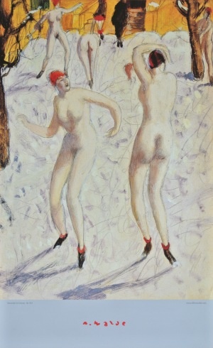 Walde Alfons; Dancers in the Snow