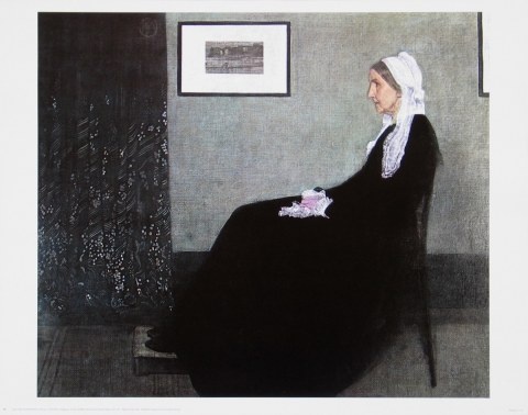 Whistler James Abbot McNeill; Arrangement in Grau und Schwarz - Die Mutter des K